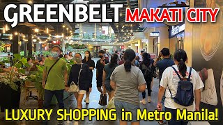 Foreigner exploring GREENBELT, a Luxury Ayala Mall in Makati City