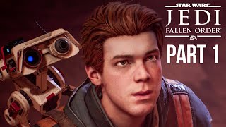 Star Wars Jedi Fallen Order Gameplay Walkthrough Part 1 - INTRO (Full Game) Star Wars Jedi Fallen Order Gameplay Walkthrough Part 1 - INTRO (Full Game)