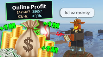 NEW BEST AQUARIUM FARM METHOD To Make MILLIONS In FISCH Roblox...