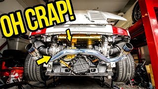 Here's What BROKE On My Cheap Lamborghini's Engine (NOT GOOD!)