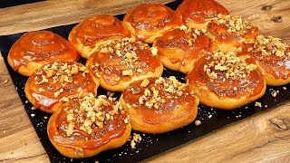 картинка: Тыквабоны: рецепт Синнабонов. Булочки покорившие мир! Пышное тесто, тыква, солёная карамель и орехи