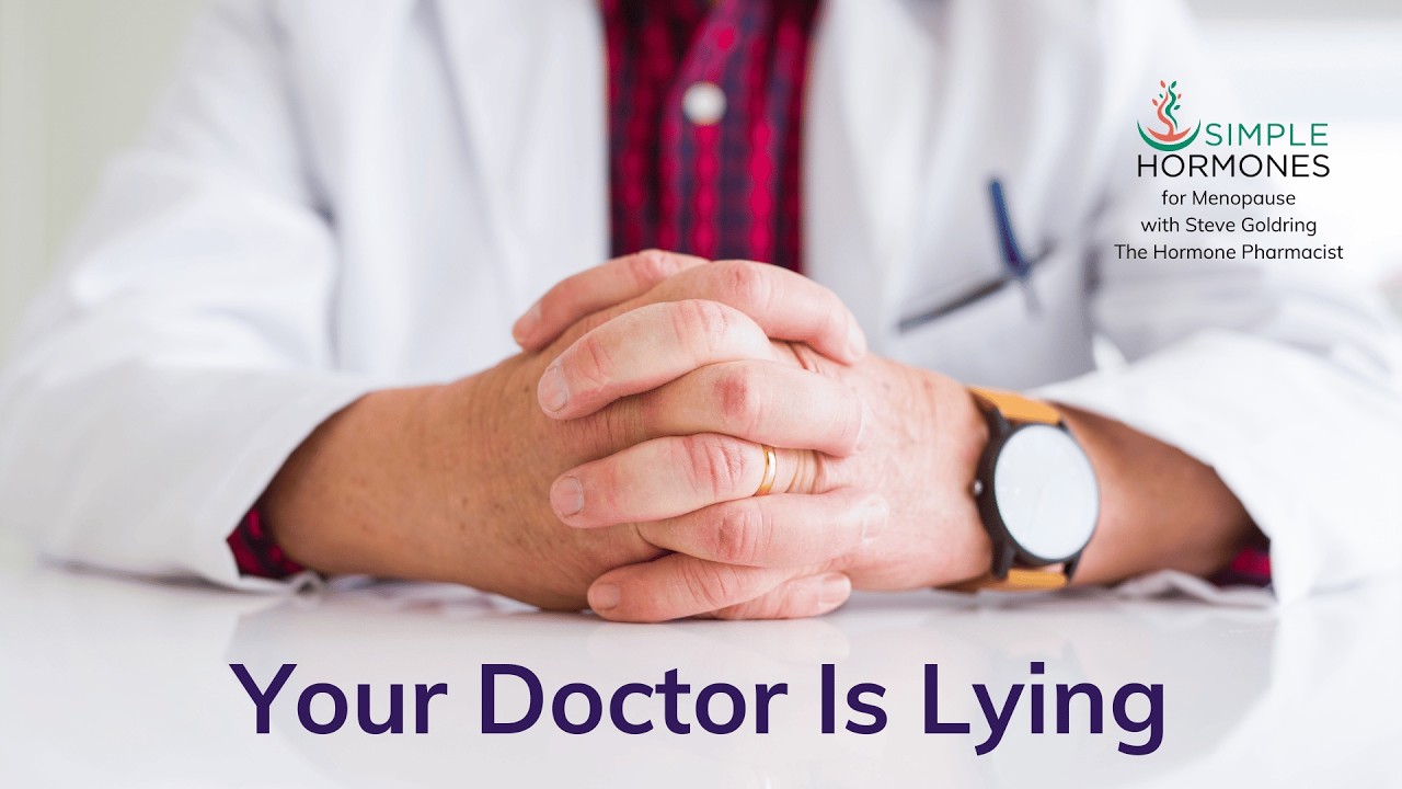 Your Doctor Is Lying to You About Menopause Find the Real Solution