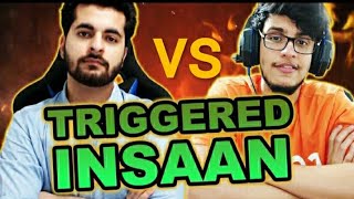 Triggered Insaan vs Goofyapa roast Triggered insaan