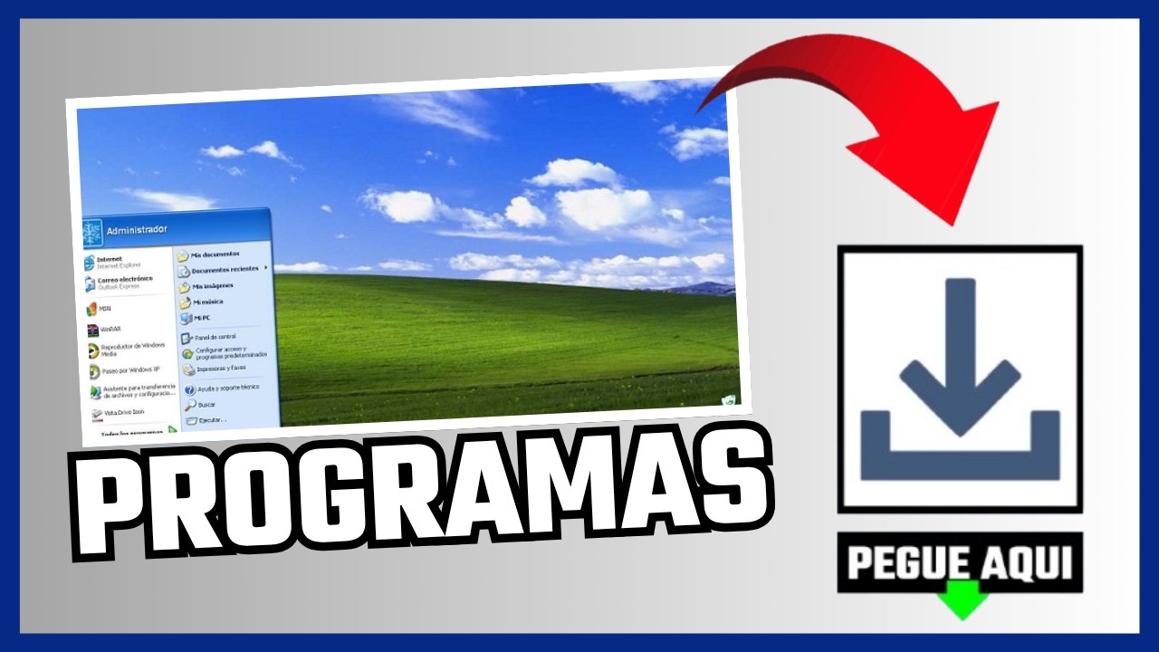 Todos os programas para o Windows xp. - YouTube