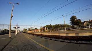 IC Esperanto na pełnej, przelot przez Tłuszcz. Pesa Dart w trakcji podwójnej. | 08.09.2024