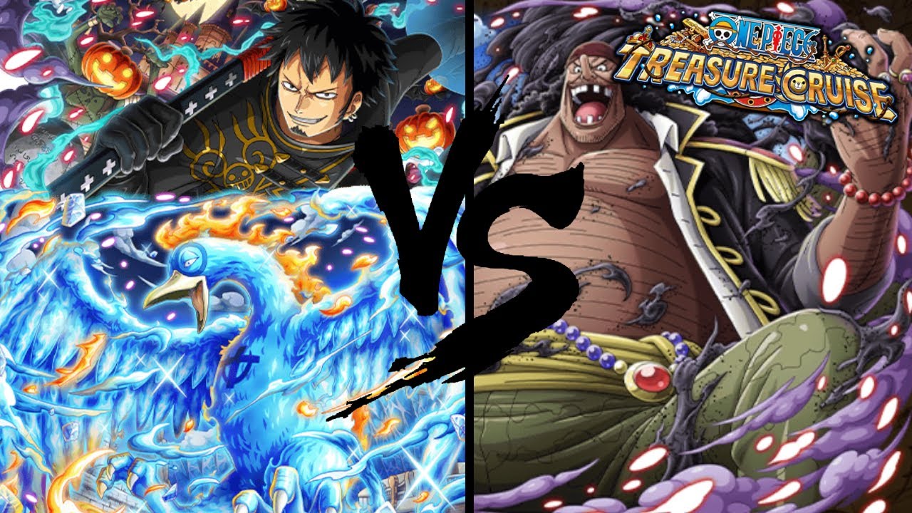 OPTC「トレクル」| Halloween Law & V2 Marco vs Banaro Island Blackbeard