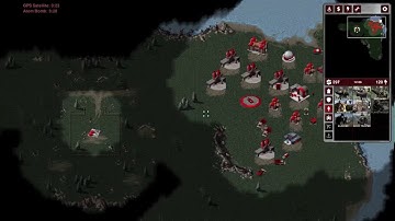 C&C Red Alert Skirmish vs AI 4# [OpenRA Gameplay]
