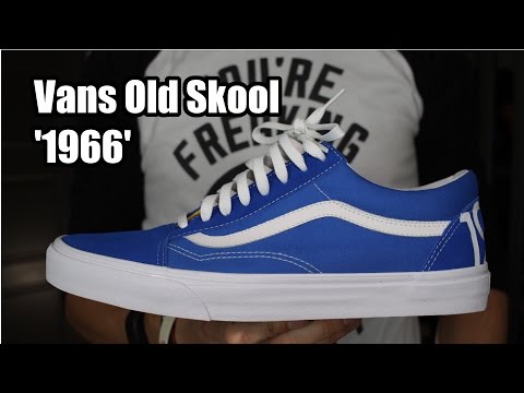 vans old skool 1966 black