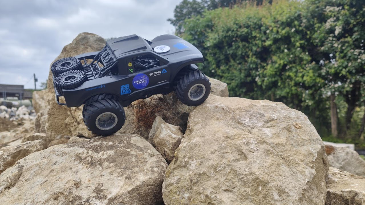 JJRC Q156 Ep 4 - Kent RC Rock Crawlers on the Rocks (1/16th, 2.4ghz,  7.4v Li-ion, 4wd)