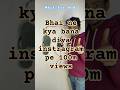 Wait for coment funny instragram pe 100m views #trending #shorts #viral #ytshorts #funny