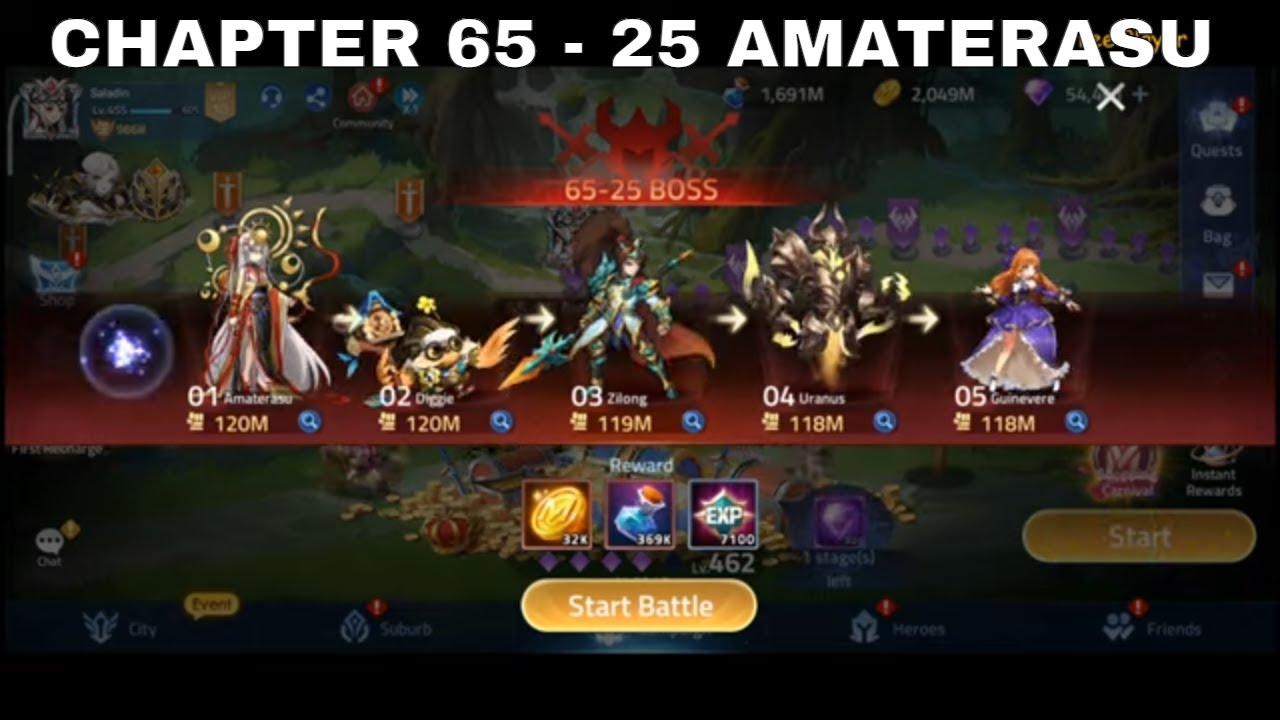 CAMPAIGN 65 - 25 AMATERASU ► MOBILE LEGENDS ADVENTURE