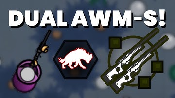 DUAL AWM-S! | Master Scavenger is OP! | Surviv.io