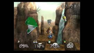 Conker Vs. Peppy Vs. Mad Piano Vs. Lucas Super Smash Bros. Smash Remix Nintendo 64