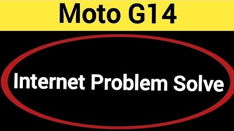 How to fix no network problem, Moto G14 internet problem solve kaise karen