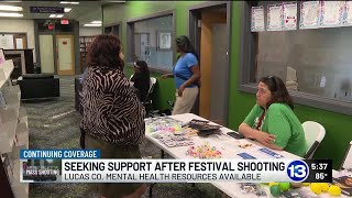Mental health support available in wake of Toledo festival mass shooting
