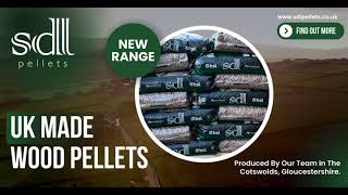 Wood Pellets, Made in The Cotswolds, Gloucestershire UK