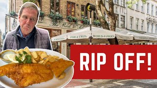 I Review BRITAIN'S OLDEST FISH AND CHIP SHOP - RIP OFF!