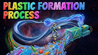 Plastic formation process explained!. #education#science#facts