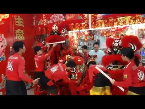 2020新春醒獅采青鬧元宵節 @ Petaling Street #茨廠街 KL #馬大醒獅團