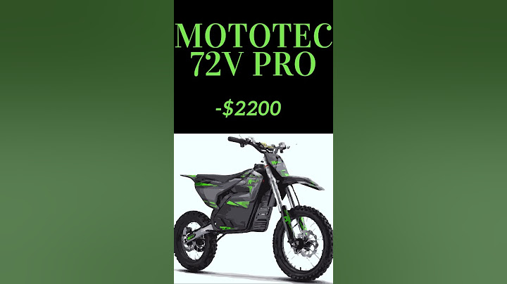 Budget Electric Dirt Bikes With Prices