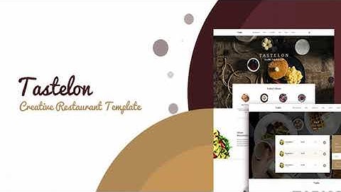 Tastelon Restaurant Responsive HTML Template | Themeforest Website Templates and Themes