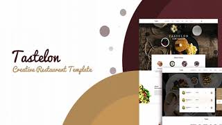 Tastelon Restaurant Responsive HTML Template | Themeforest Website Templates and Themes