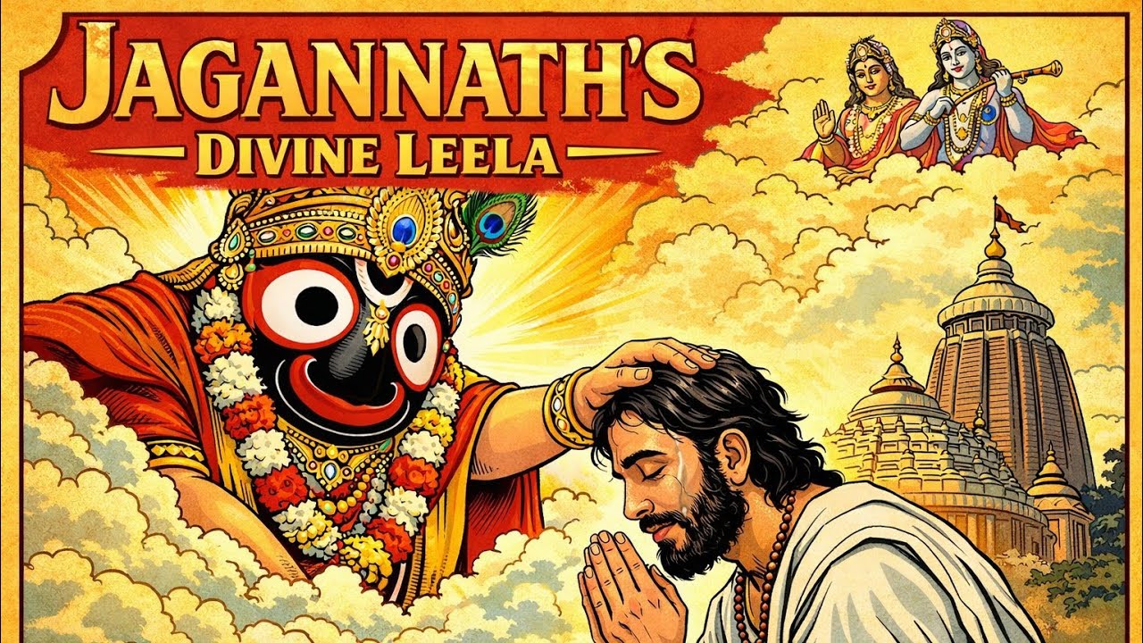 ✨ “कैसे भगवान जगन्नाथ अपने भक्त को देते हैं आशीर्वाद? – एक चमत्कारी दिव्य लीला”