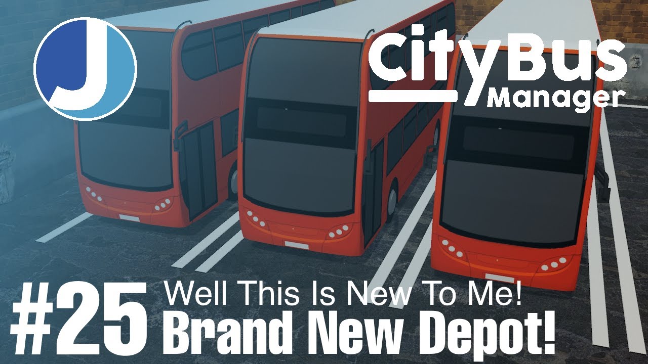 Совершенно новое депо! | City Bus Manager | Эпизод 25