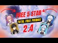 A Free 5 Star? How Many Primogems You Can Get From 2.4 - Genshin Impact