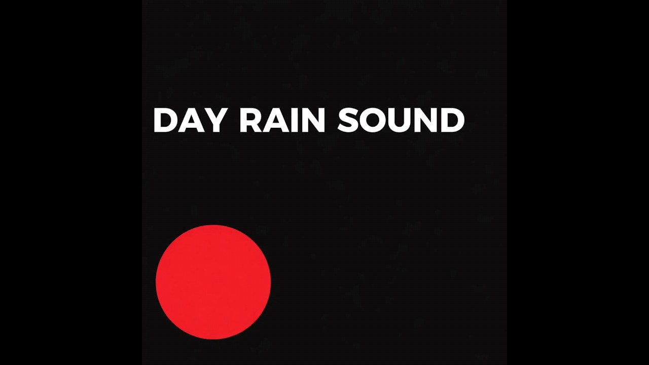 Relaxing Daytime Rain Sounds 🌧️ | Everysound ASMR