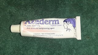 الطريقة الصحيحة لاستخدام كريم Azaderm  لتبييض الوجه والجسم والمنطقة الحساسة في ثوان