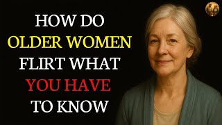 HOW DO OLDER WOMEN FLIRT? WHAT YOU HAVE TO KNOW || the youth of old age