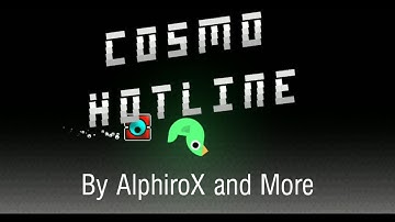 Cosmo hotline By AlphiroX and More Geometry Dash