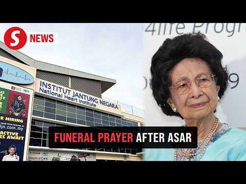 Tun Siti Hasmah's remains taken to The Mines residence before burial