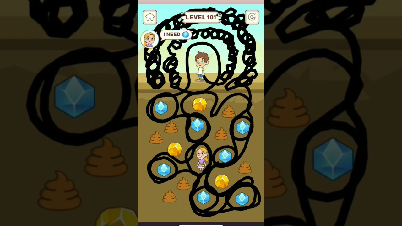 Pull the gold gameplay level 101 | Pull the gold level 101 