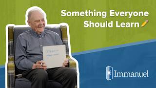 Something Everyone Should Learn ✏️ Connecting Generations - Sharing Stories