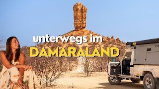 NAMIBIA 🇳🇦 Vingerklip, die Ugab Terrassen und das Damaraland | Roadtrip Overlanding Africa