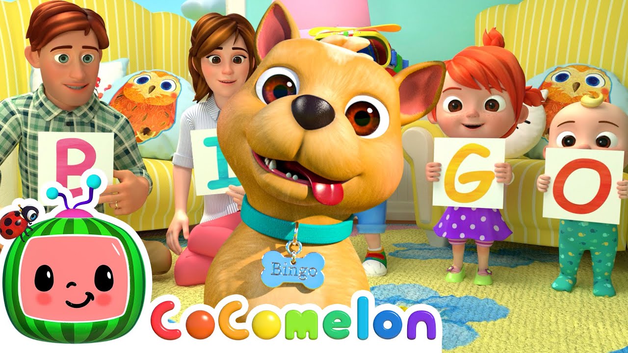 Our Dog Bingo! Furry Friends Animals for Kids YouTube