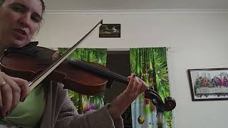 Violin Lightly Row with instructions 