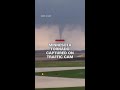 Minnesota tornado captured on traffic cam