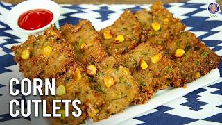 Vegetable Corn Cutlets | Crispy & Tasty Evening Snack | IPL Special | Starter Recipes in Mins screenshot 5