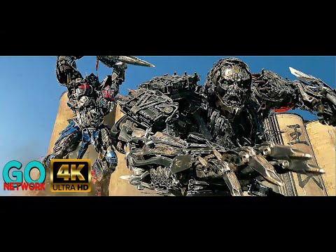 Transformers 4 : Kayıp Çağ | Optimus Prime vs Lockdown | 4K ULTRA HD