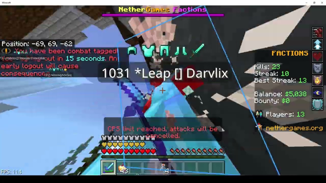 Darvlix use timer hack nethergames factions