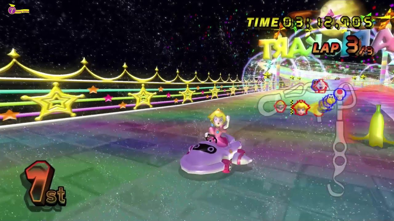 Mario Kart Wii 150cc Cup Team vs Race (Peach No1 GamePlay)