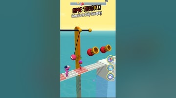 🔥FUN RACE 3D - Stage 3 - Crazy Parkour Run - Impossible Obstacle Race Gameplay - Funny Mobile Game