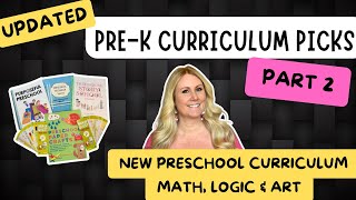 Updated Pre-K Curriculum Picks | New Preschool Program, Math, Logic & Art | Homeschool 2025-2026