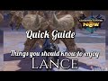 Monster hunter now lance quick guide  tutorial monsterhunternow lance mhnow