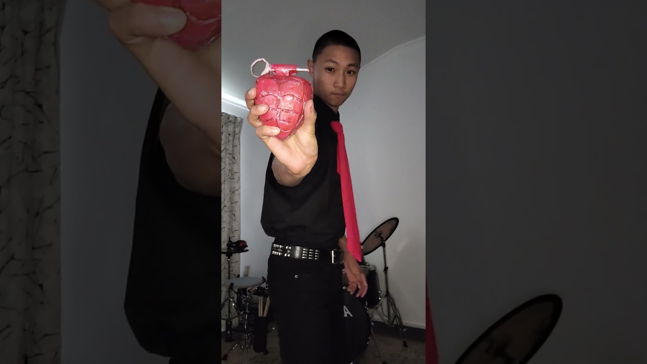 I made an American idiot heart grenade (full vid in description)