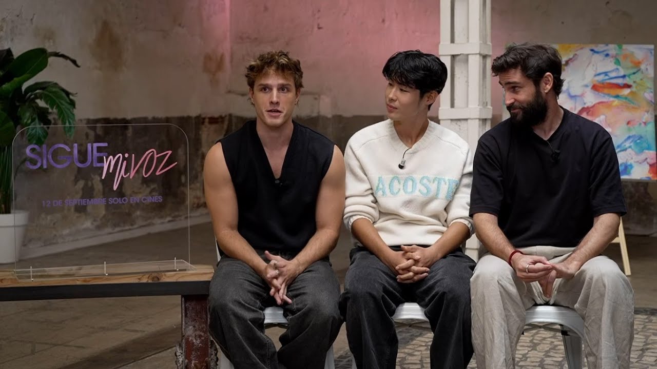 Junket de "Sigue mi voz" - Entrevistas con Jae Woo Yang, Nuno Gallego, Fernando Guallar y más