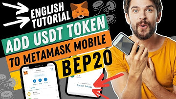 How to add USDT to Metamask Mobile Wallet 🤑 Add USDT token to Metamask App 🤑 English Tutorial